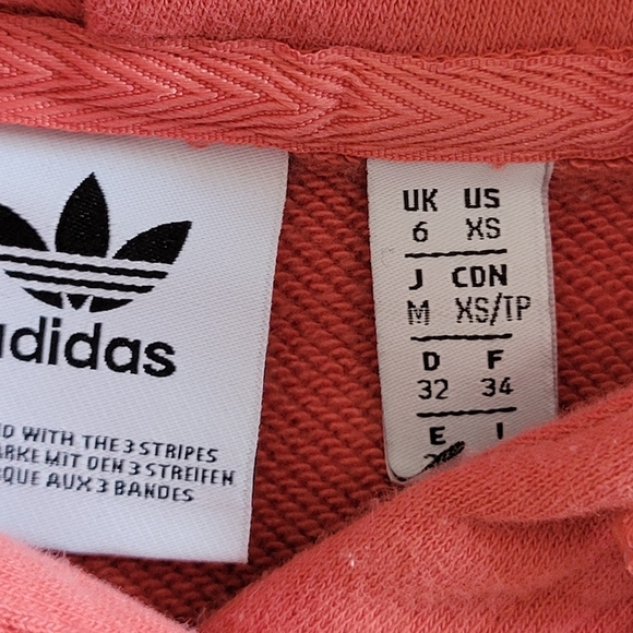 Adidas Cropped Pullover Hoodie. - Picture 4 of 7